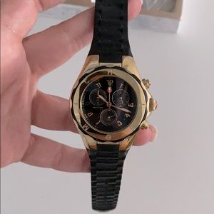 Black & Gold Michele Watch